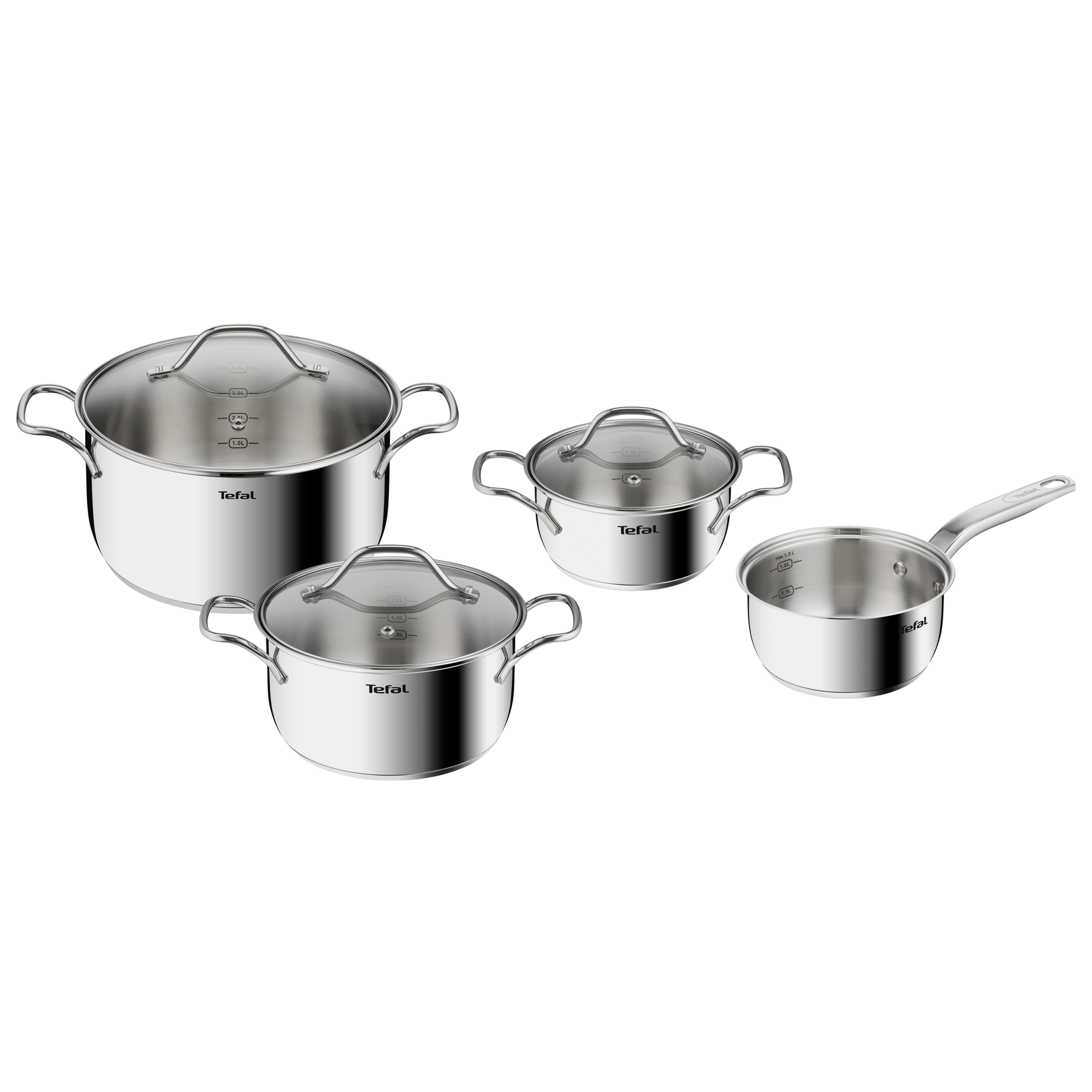 Edényszett Tefal Intuition B864S734 7 ks