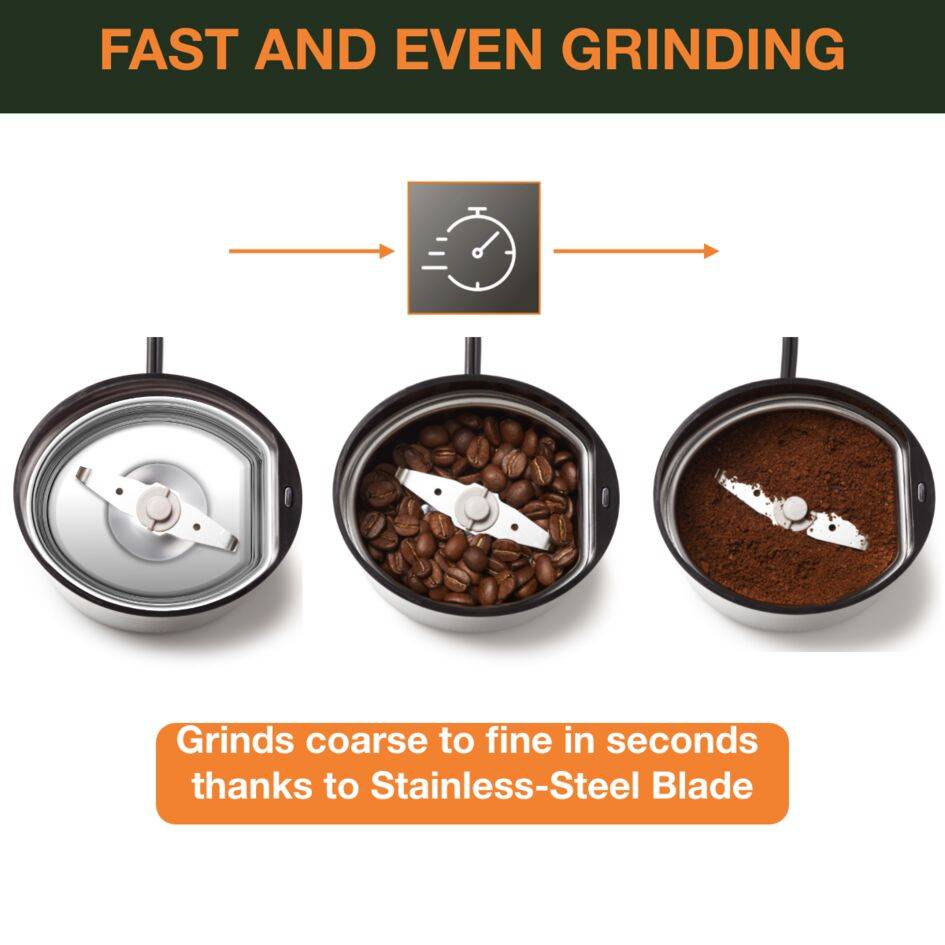 Kávédaráló KRUPS Fast-Touch GX204D10