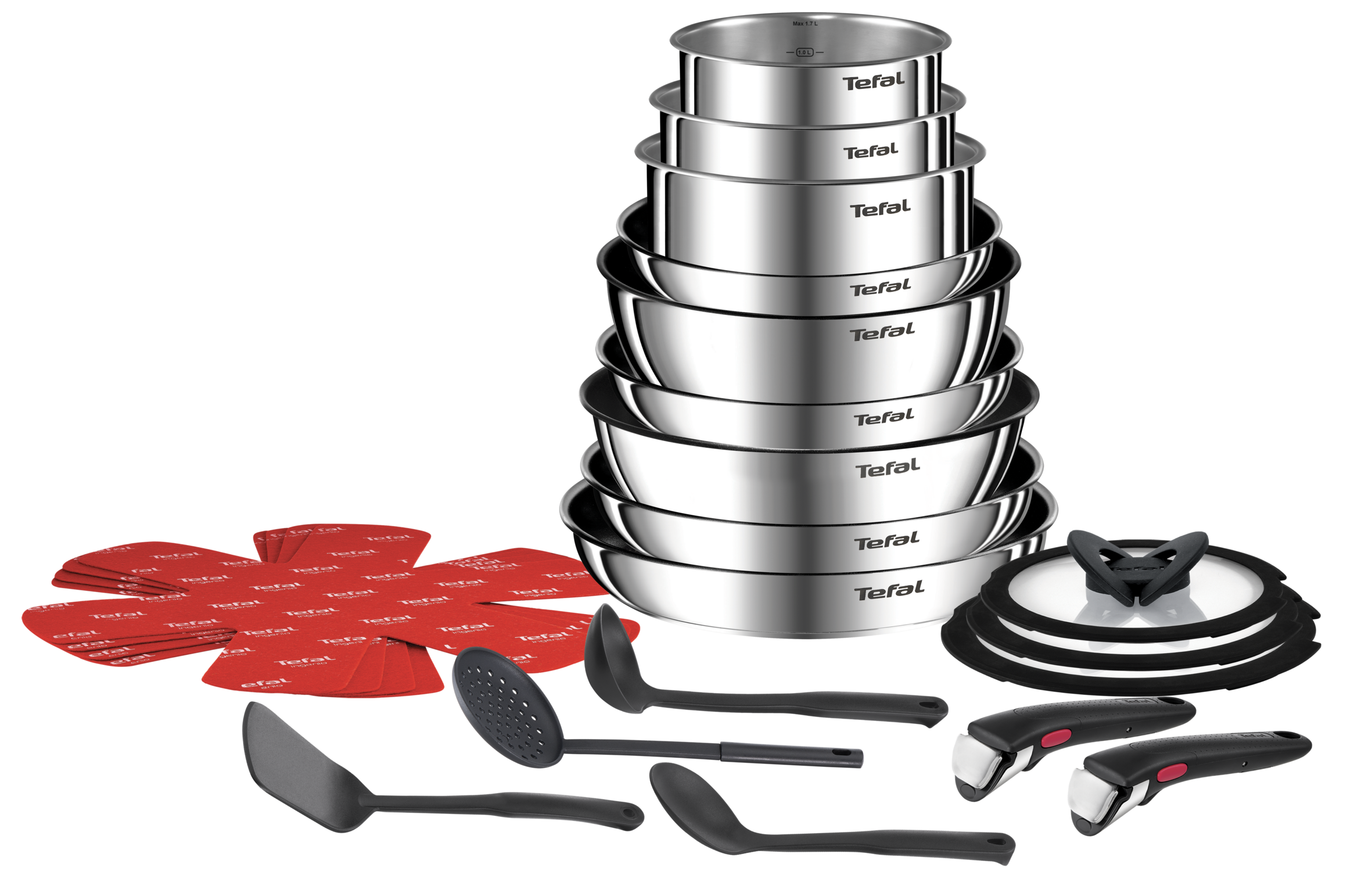 Edényszett Tefal Ingenio Emotion L897SM74 22 db-os