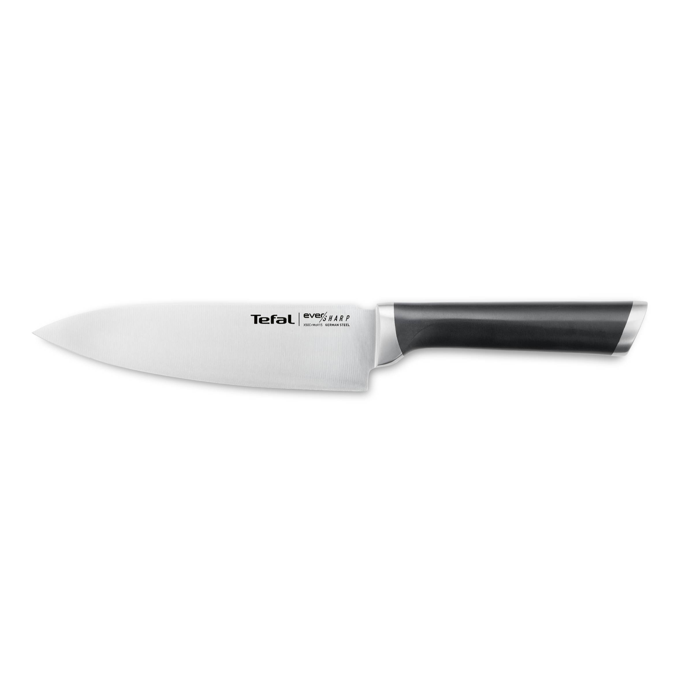Konyhakés Tefal Ever Sharp K2569004 Rozsdamentes/Fekete 16,5 cm