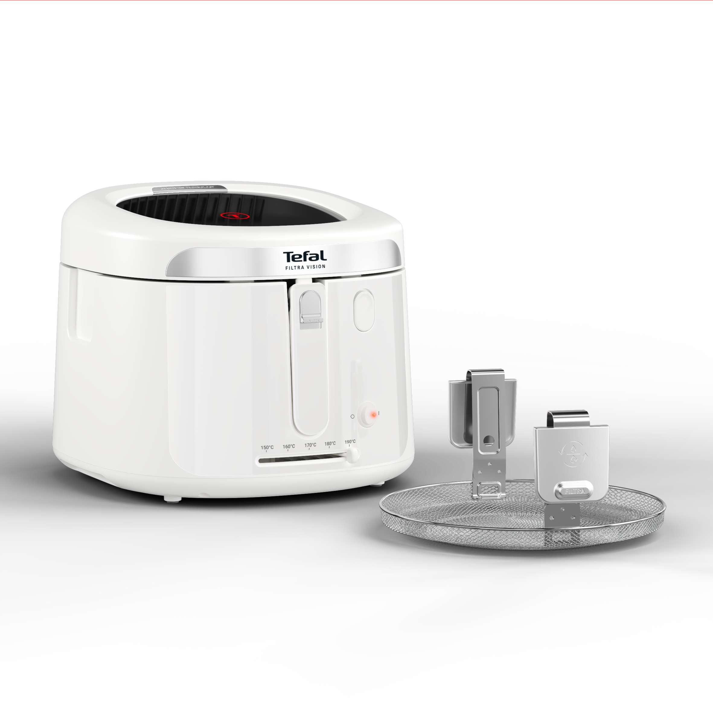 Olajsütő Tefal Filtra Vision FF2541E0 Fehér