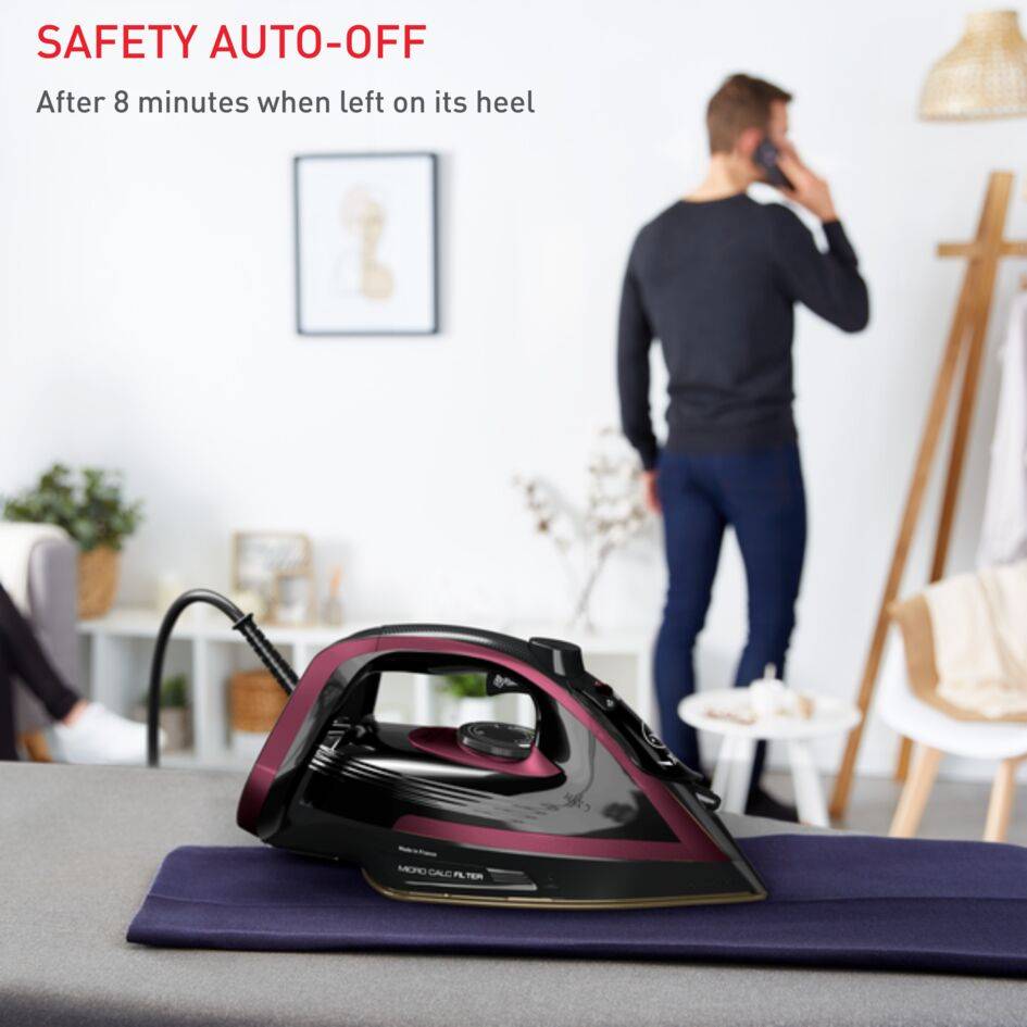 Gőzölős vasaló Puregliss Rose ABC FV8065E0 Lila/Fekete