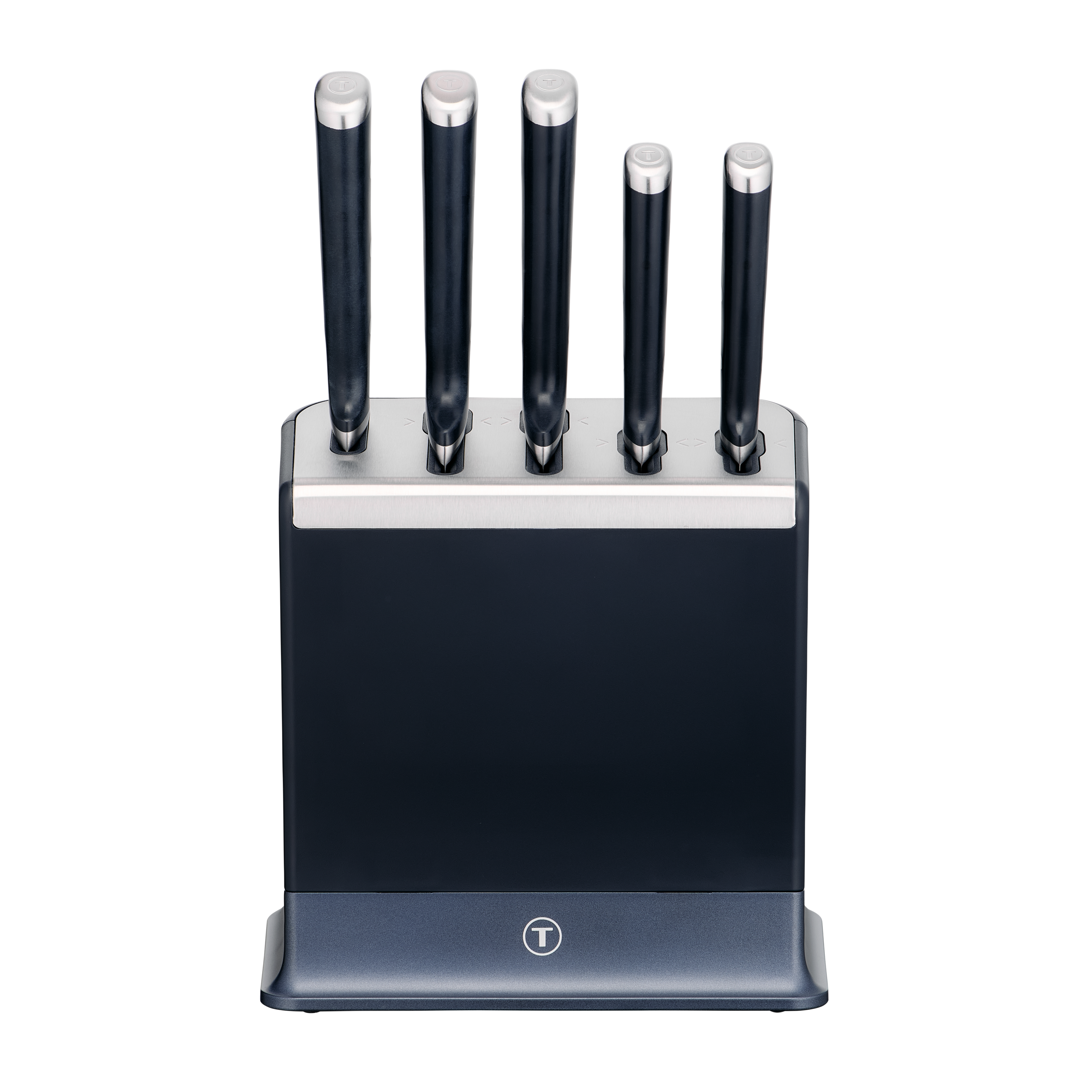 Tefal EverSharp 5 darabos önélező séfkéskészlet és késtömb beépített élezővel K297S644