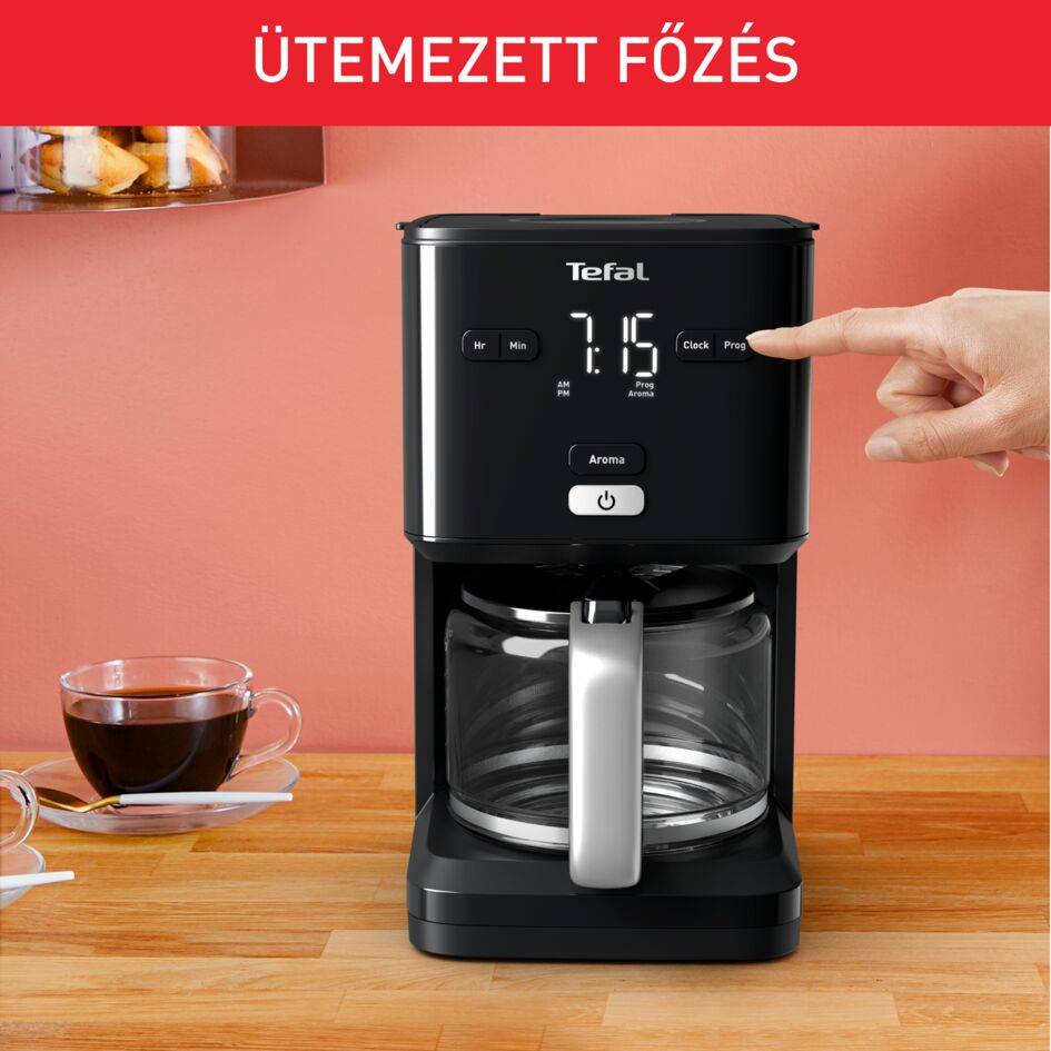 Filteres kávégép Tefal Digital CM600810 Fekete