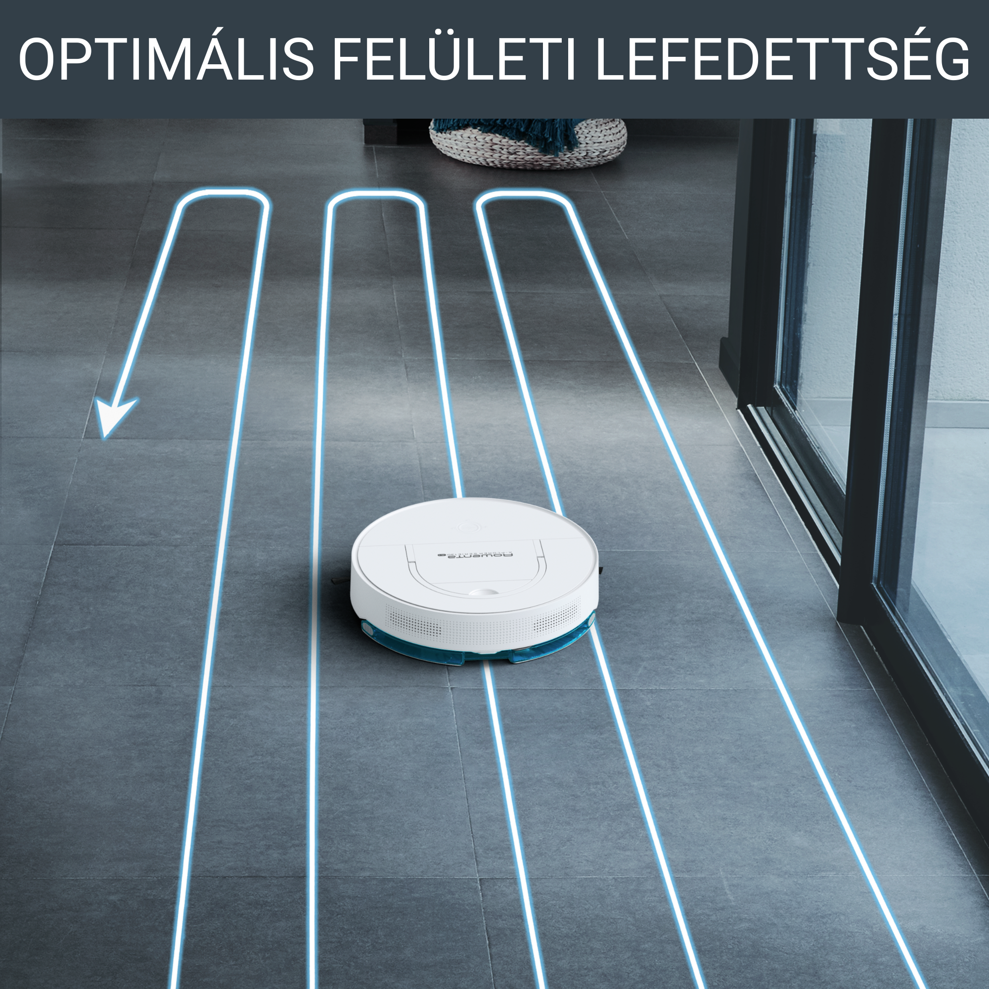 Robotporszívó Rowenta X-Plorer S130 AI 4v1 Laser & Camera 8cm RR9067WH