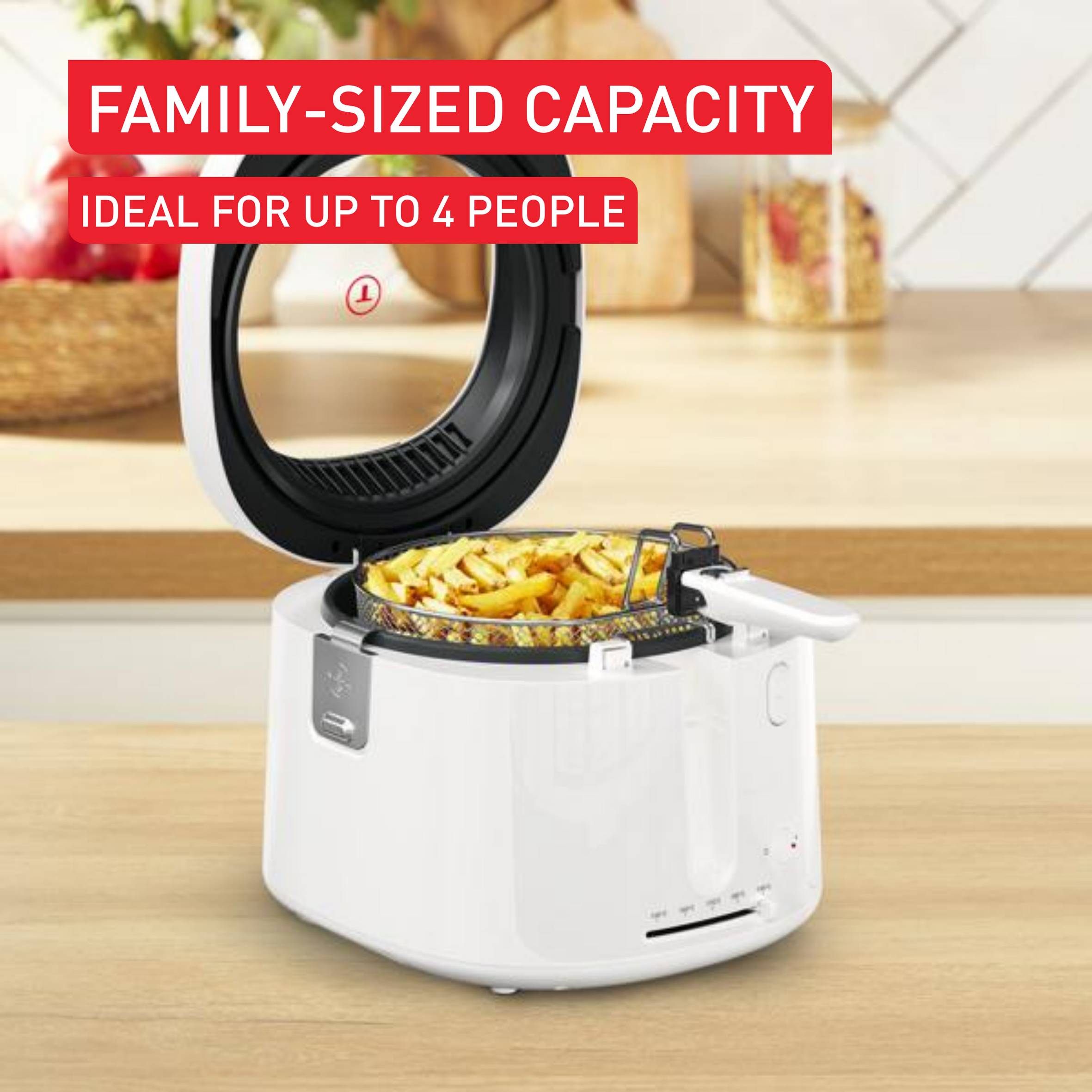 Olajsütő Tefal Filtra Vision FF2541E0 Fehér