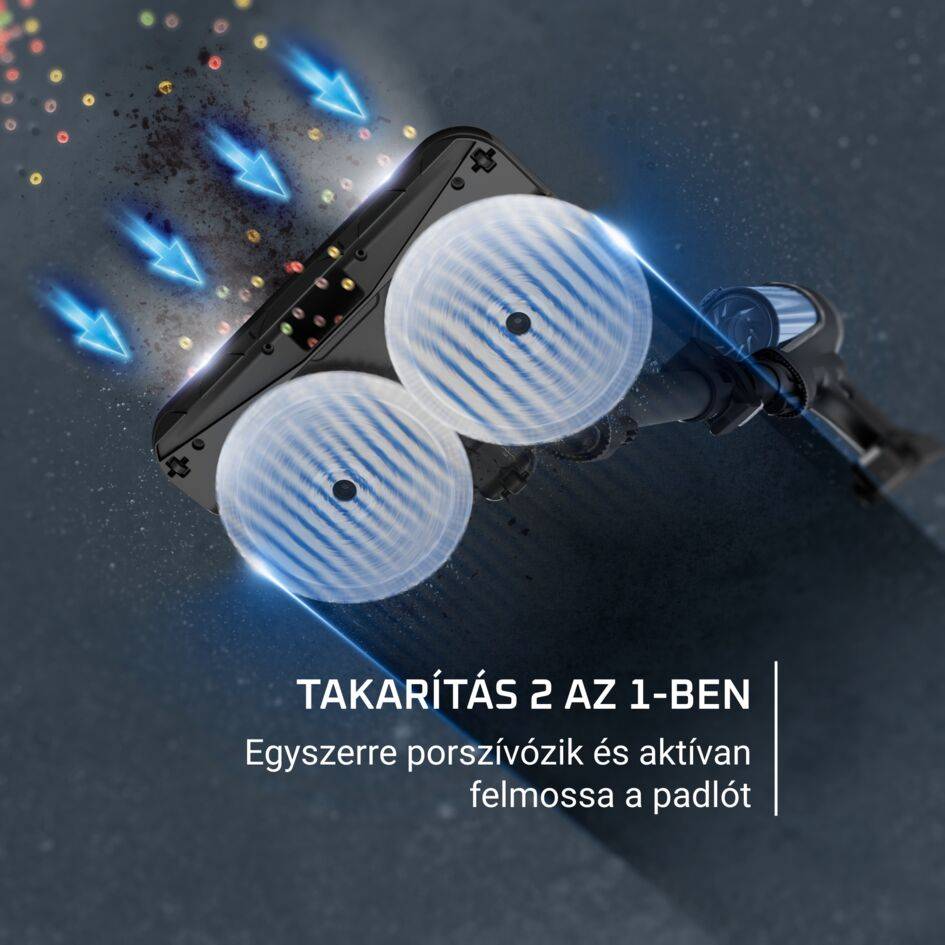 Rúdporszívó Rowenta X-Force Flex 14.80 Auto Allergy Aerospin 240AW RH9BC1WO