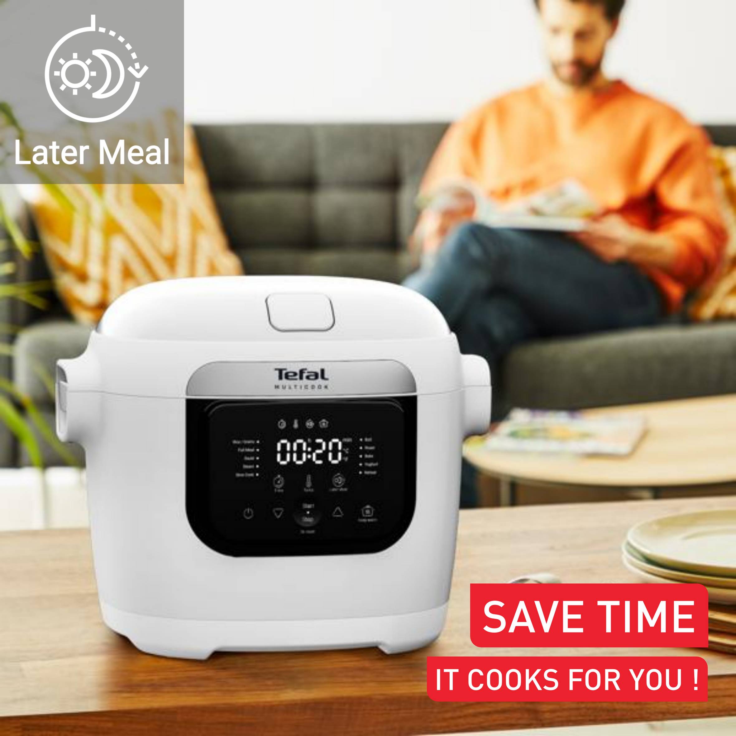 Többfunkciós elektromos kukta Tefal Multicook Basic MY700BF0 Fehér