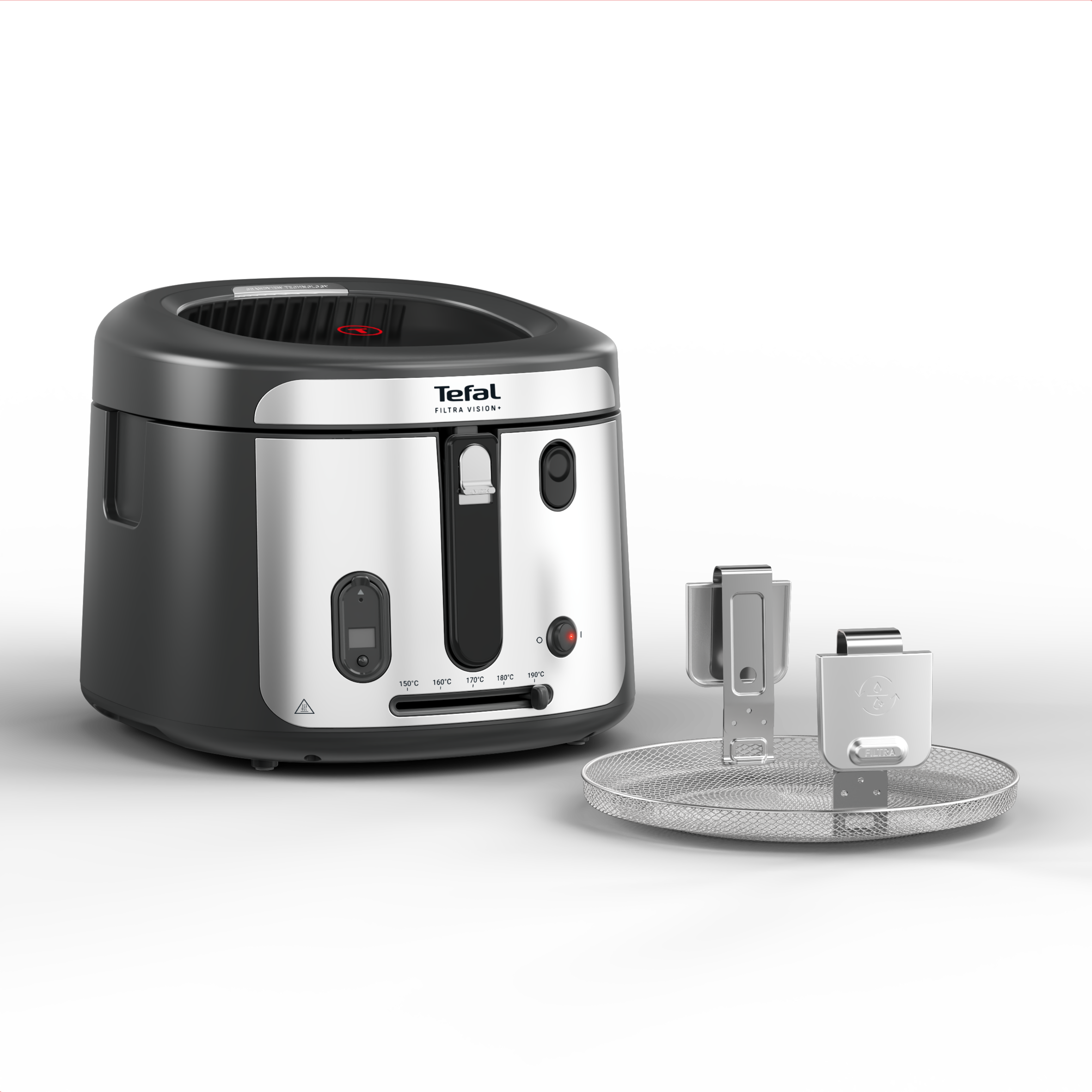 Tefal Filtra Vision+ olajsütő, FF2588E0, fekete