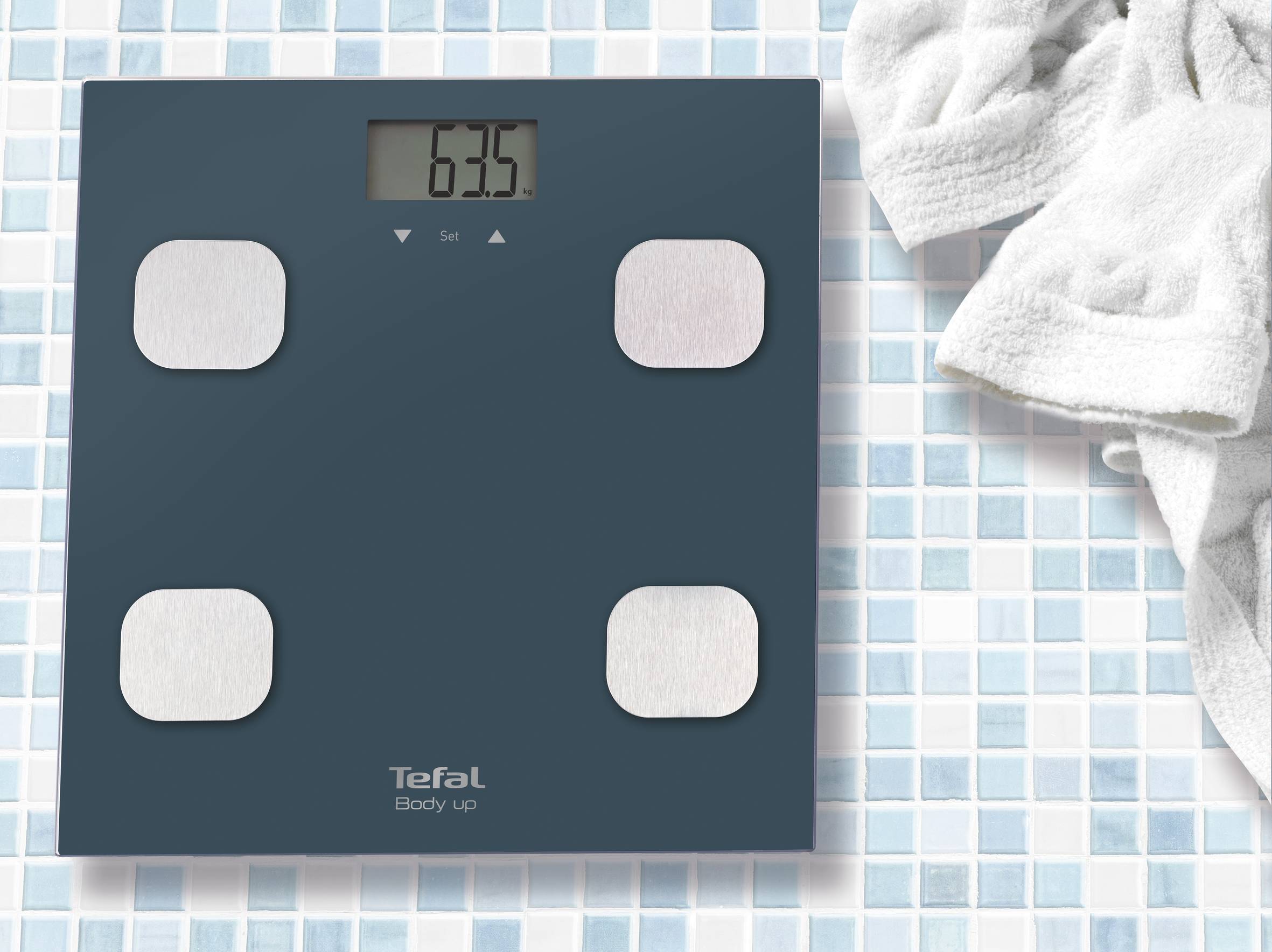 Személymérleg Tefal Body Up BM2520V0 Ezüst/Antracit