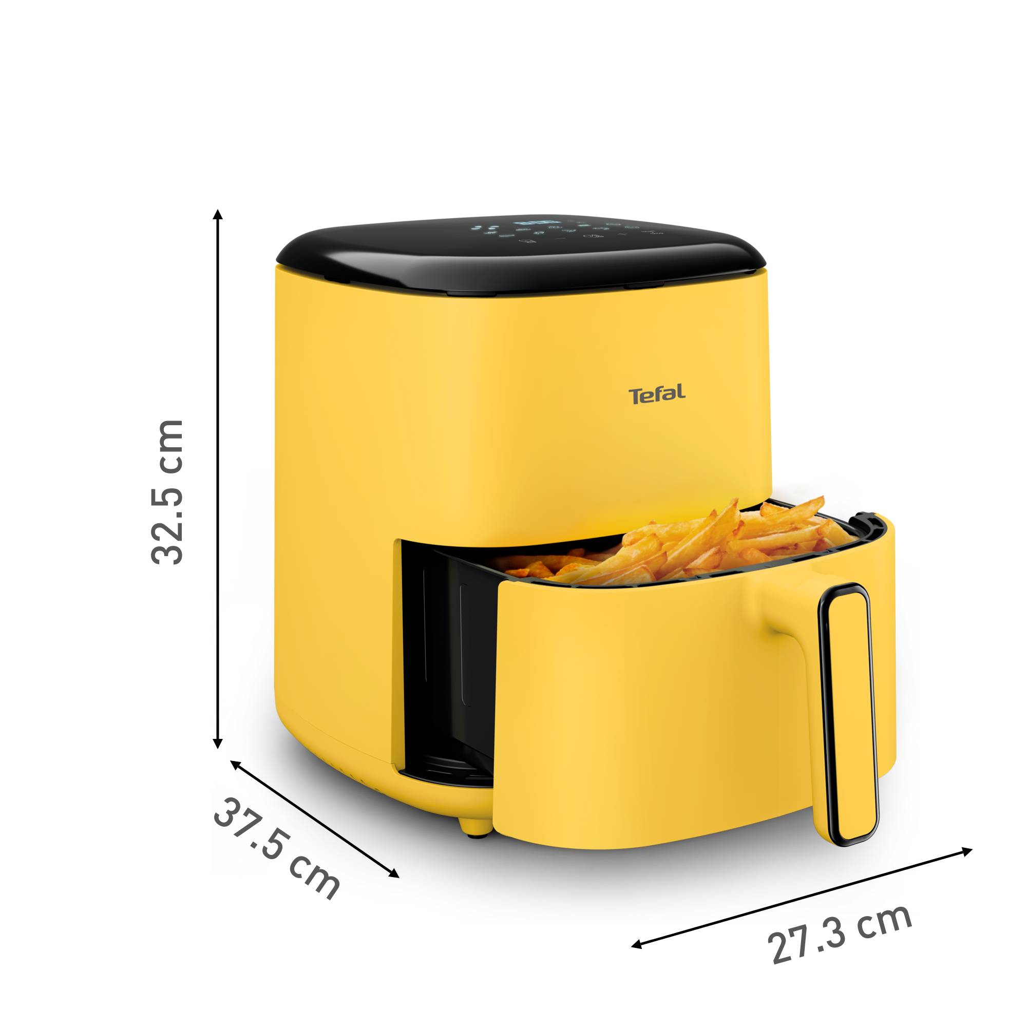 EY2452E0, Easy Fry POP légkeveréses fritőz 5 l, Tefal, sárga