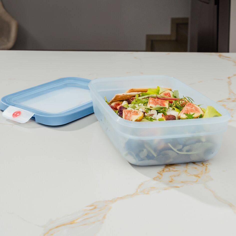 N1210810 oneClick élelmiszer-tároló Tefal téglalap alakú 1,2 l narancssárga