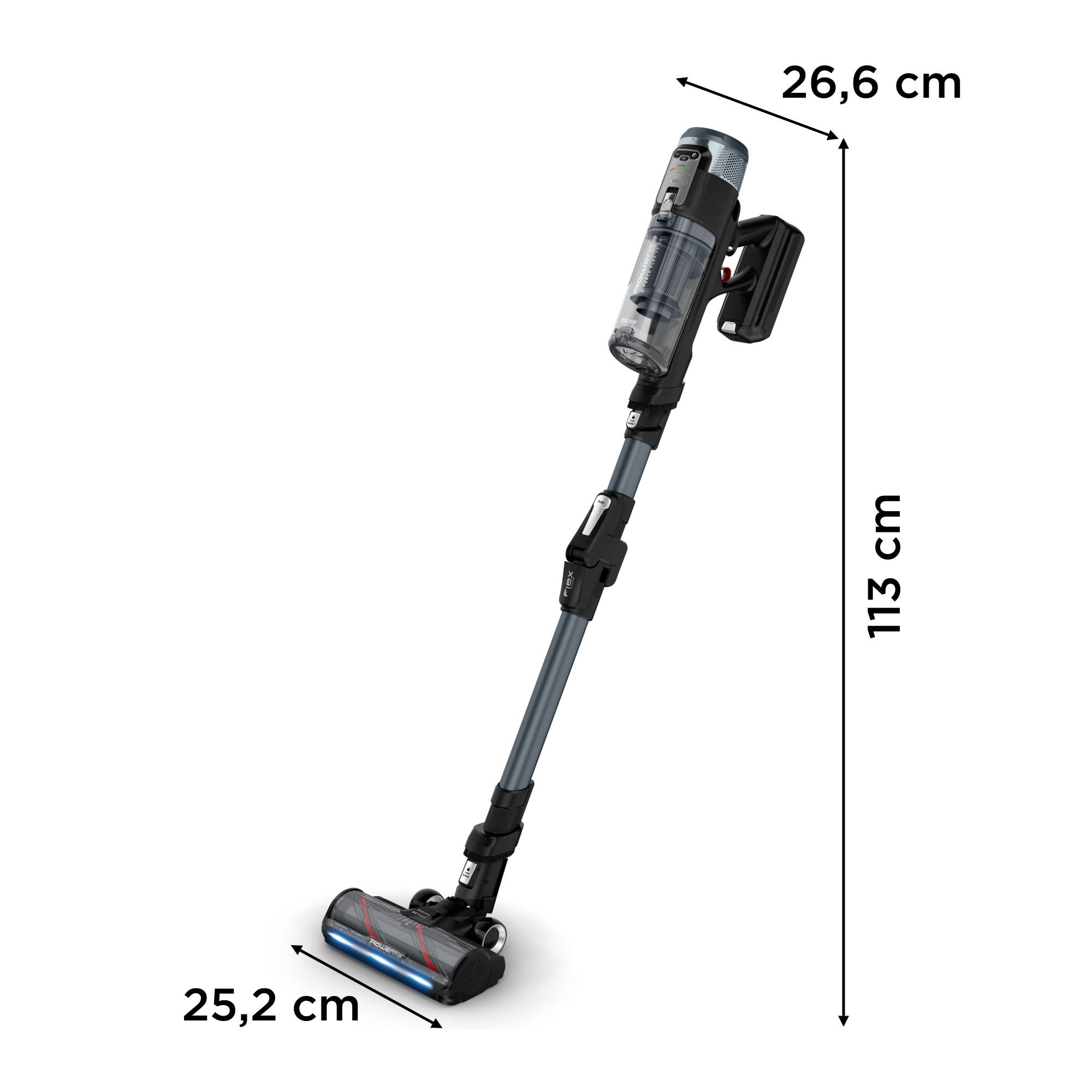 X-FORCE FLEX 16.60, Cordless Stick Vacuum, Extreme Vacuuming, 315 AW