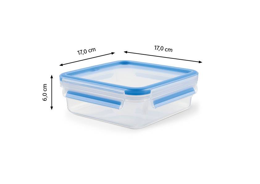 Tárolódoboz Tefal Master Seal Fresh K3022112 Négyszögletes 0,85 l