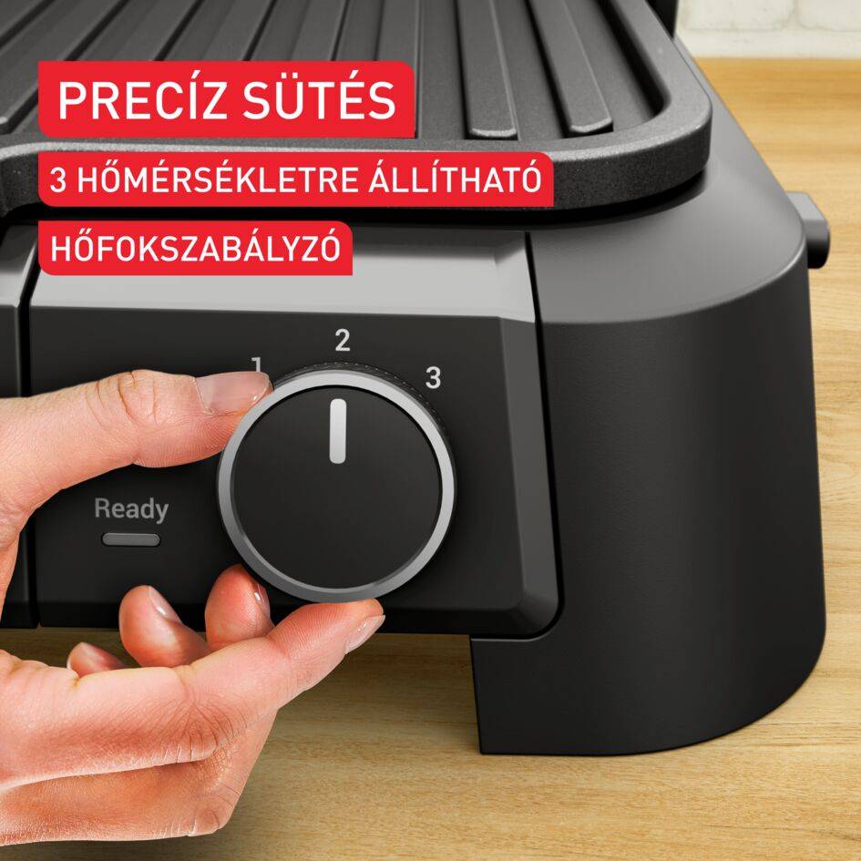 Kontakt grill Tefal SuperGrill 3 az 1-ben XL GC520DE0 Rozsdamentes acél