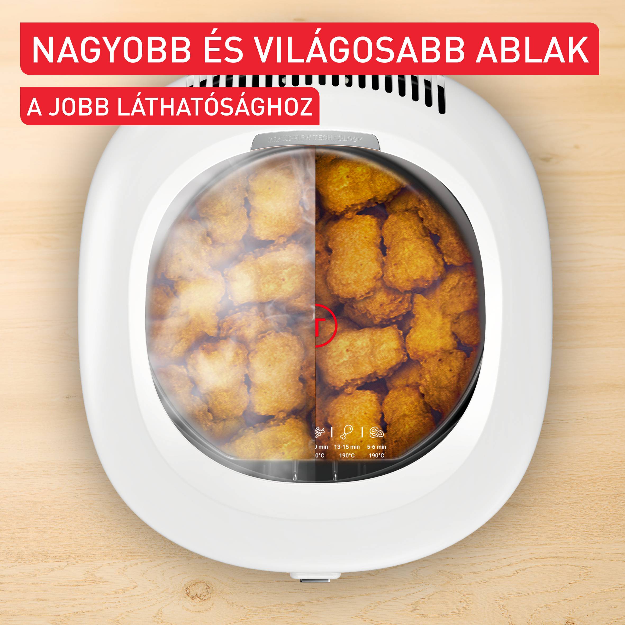 Olajsütő Tefal Filtra Vision FF2541E0 Fehér
