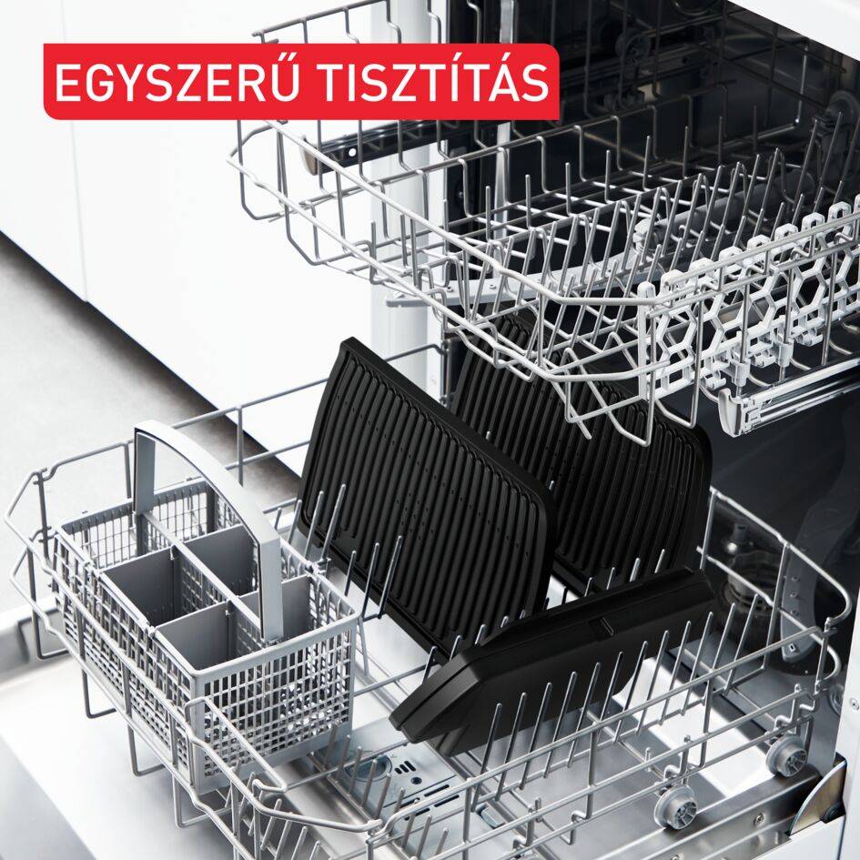 Intelligens elektromos kontaktgrill Tefal OptiGrill+ XL GC727810