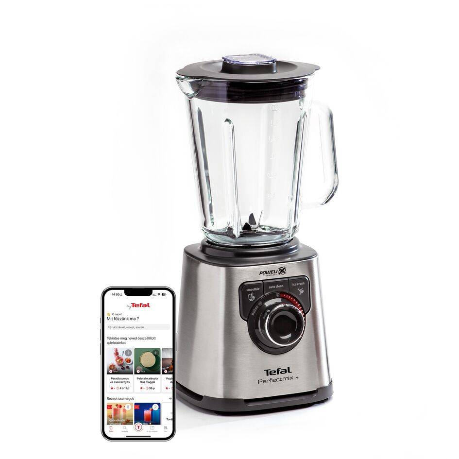 Asztali turmixgép Tefal PerfectMix+ BL811D38 Rozsdamentes/Sötétszürke