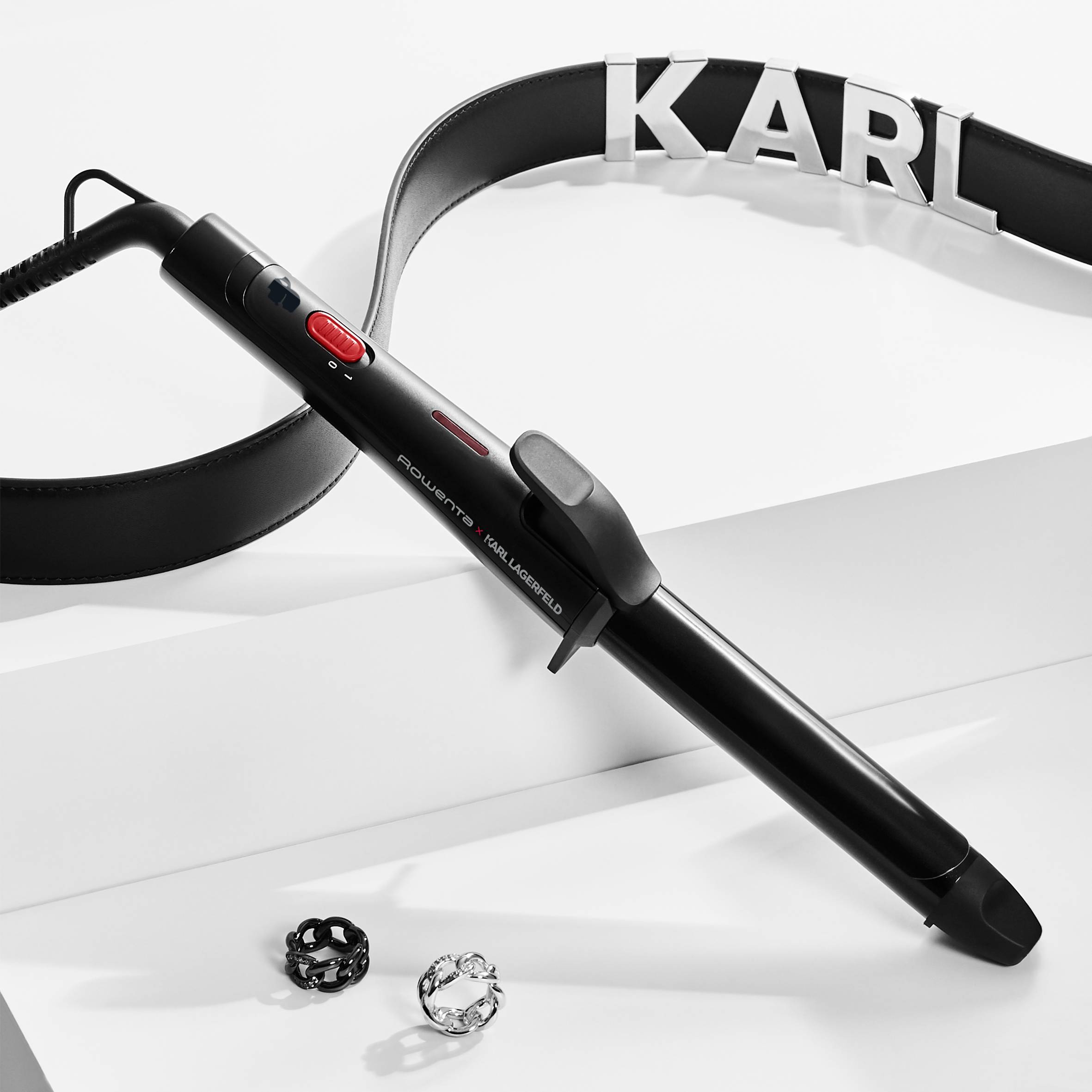 Hajsütővas Rowenta x KARL LAGERFELD 25 mm-es CF321LF0