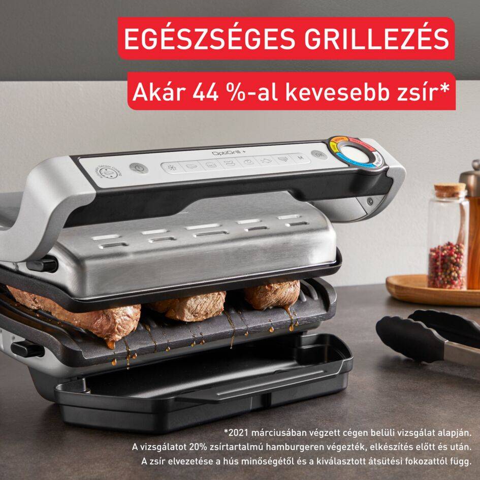 OptiGrill+ Elektromos grillsütő Tefal GC718D10