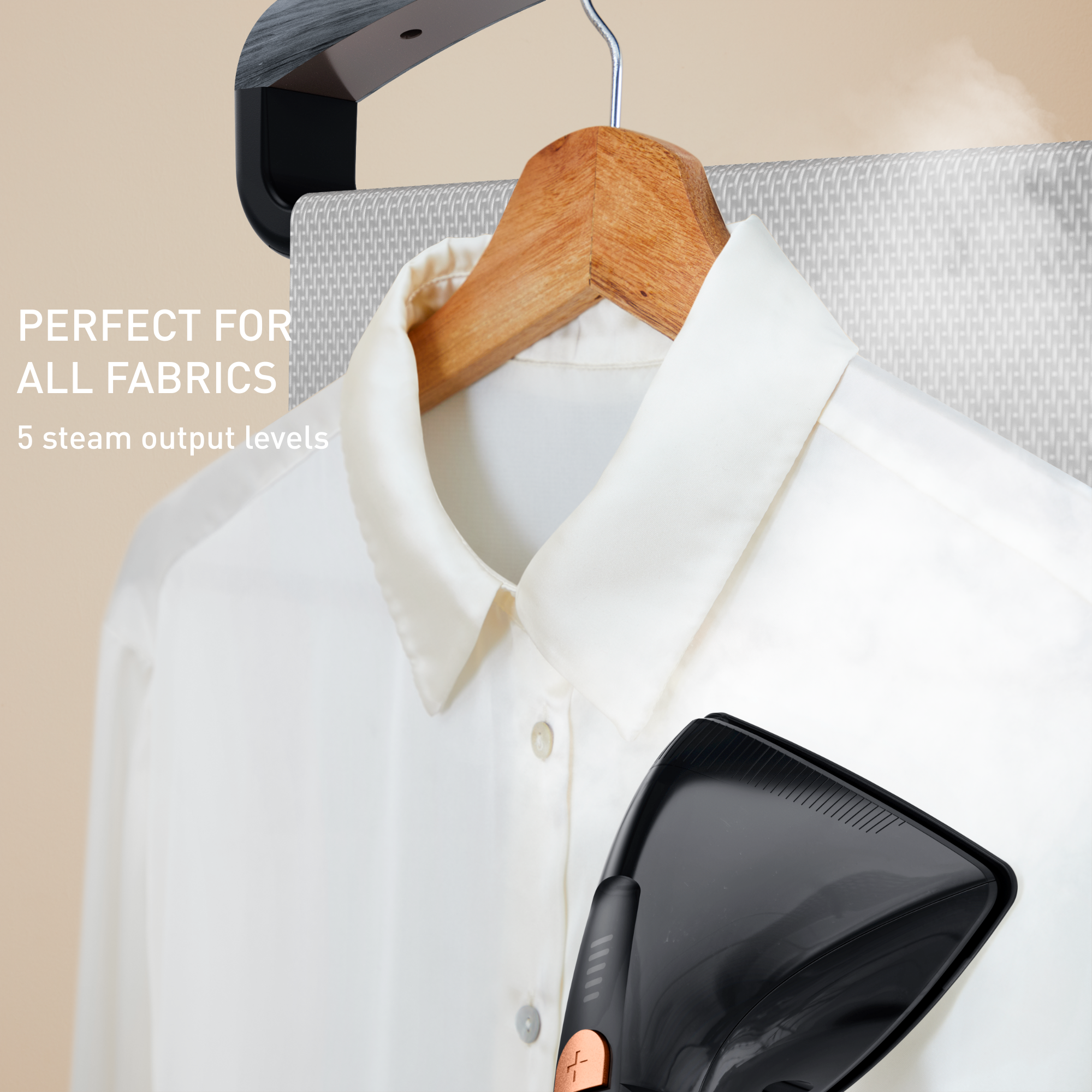 IT8480 Pro Style Care Tefal Álló ruhagőzölő fekete/bronz színben