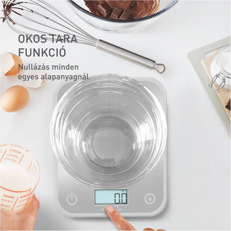 Elektronikus konyhai mérleg Tefal Optiss BC50U4V0