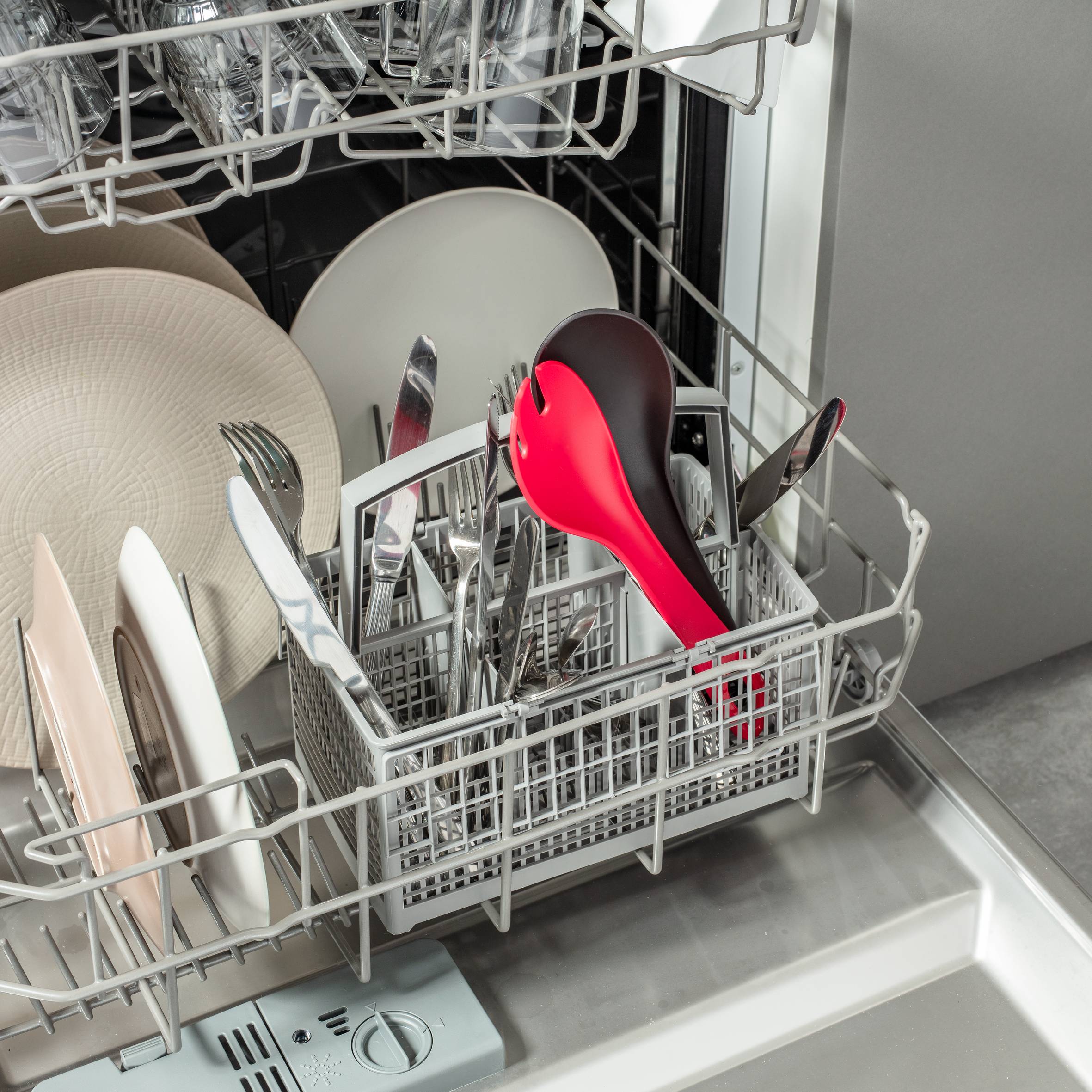 Salátafogó és forgató Tefal Ingenio K2060614 Piros/Fekete