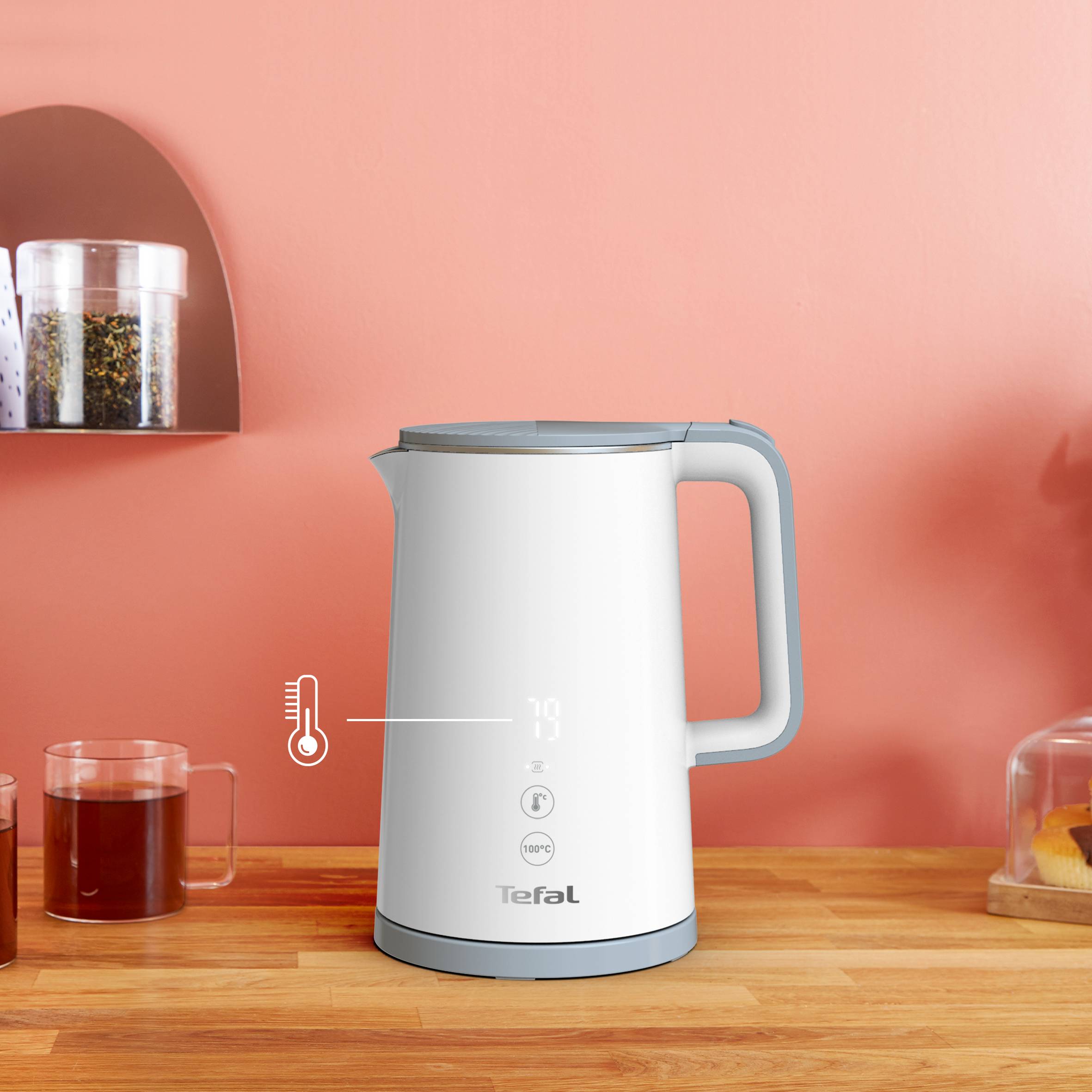 Vízforraló Tefal Sense KO693110 Fehér 1,5 l