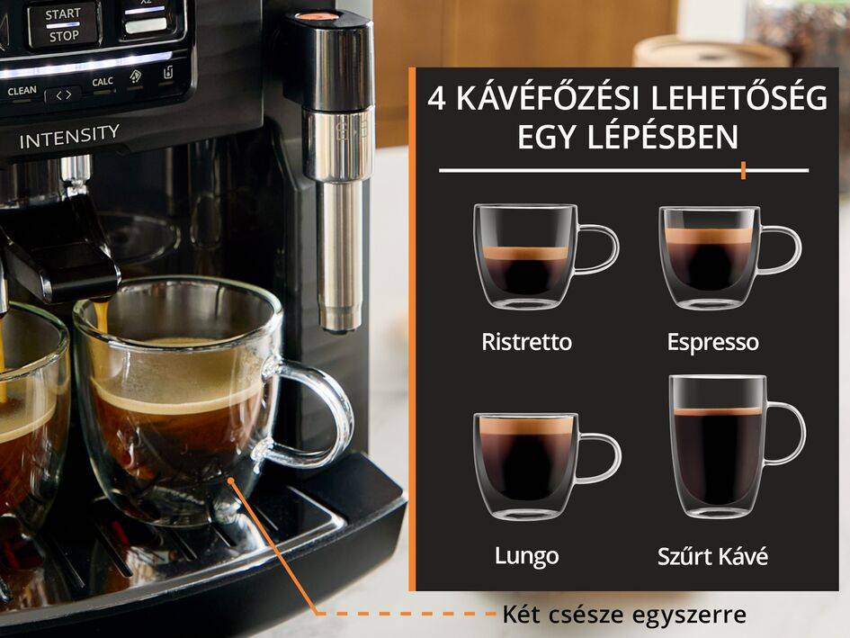 Automata kávéfőző KRUPS Intensity EA5008E0 fekete