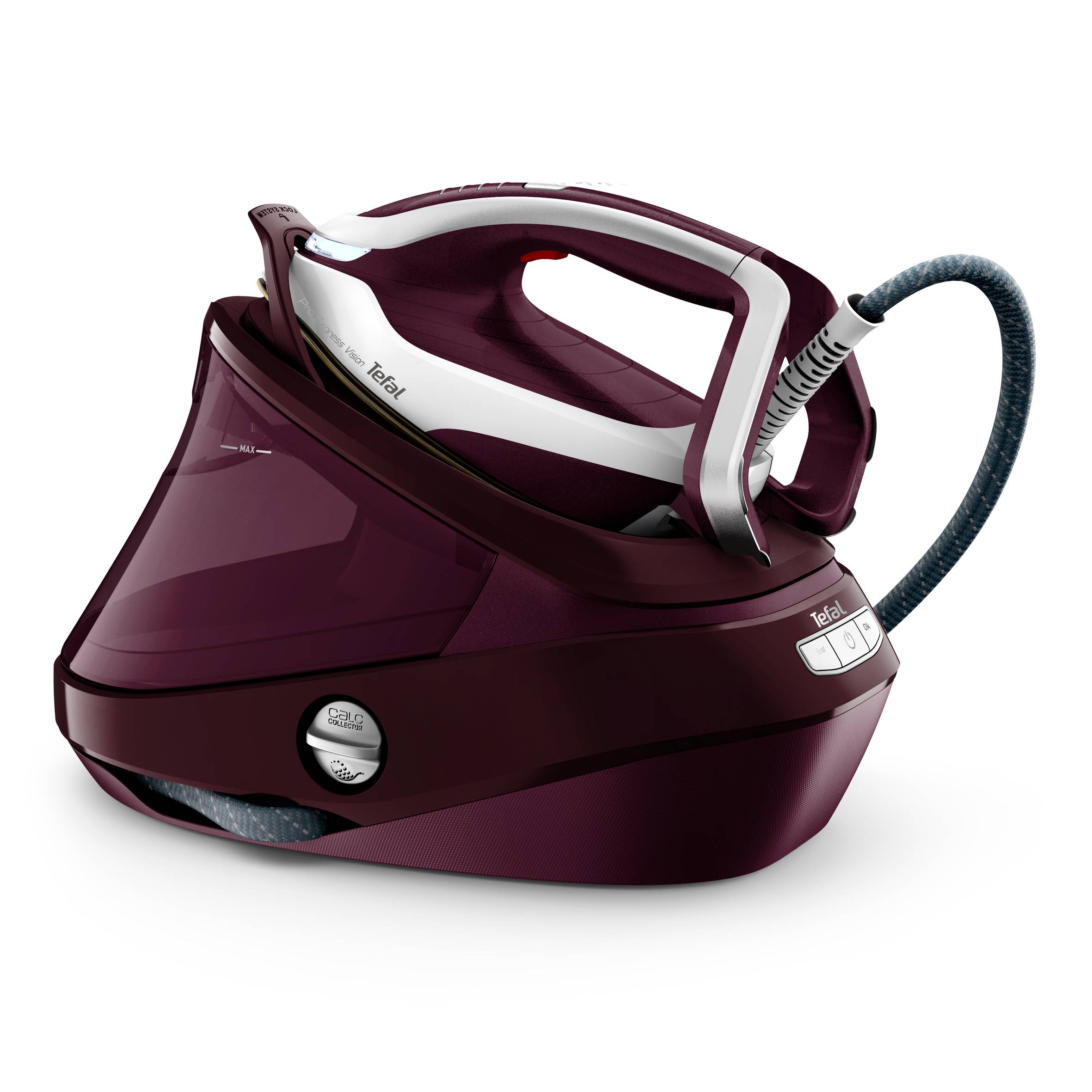 GV9810 Pro Express Vision gőzállomás Tefal bordó színben