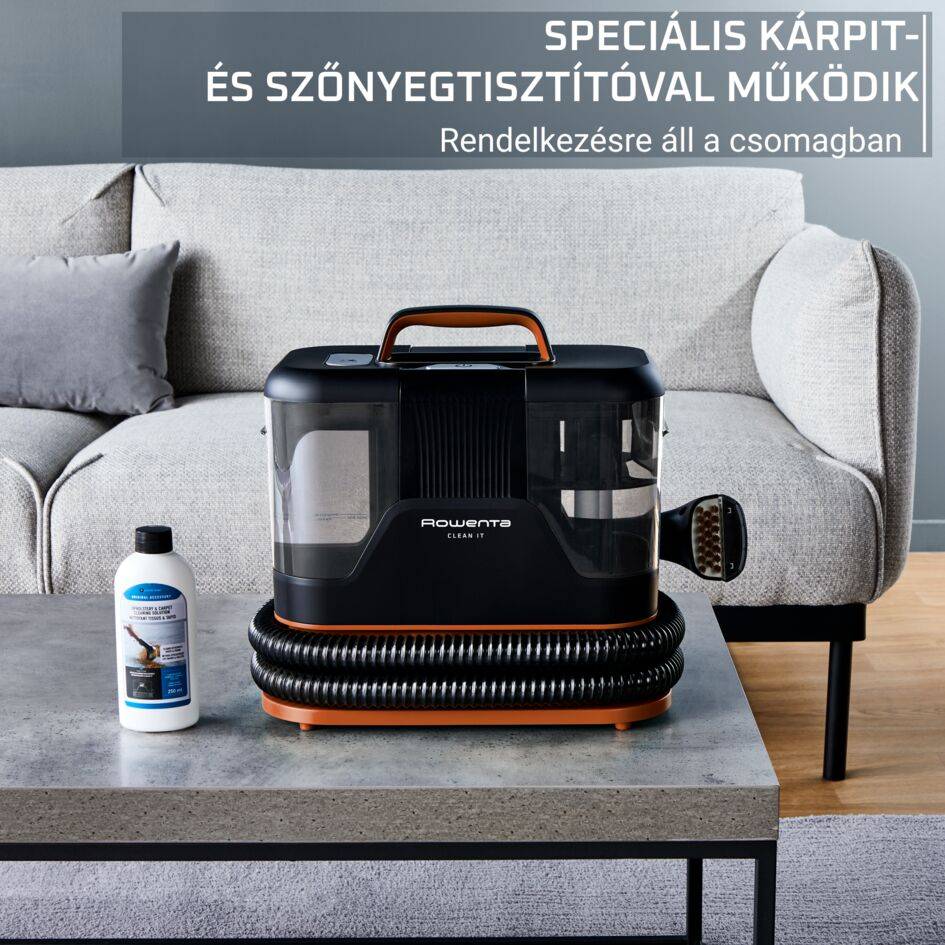Multifunkciós kárpit- és szőnyegtisztító Rowenta Clean It IN5011F0