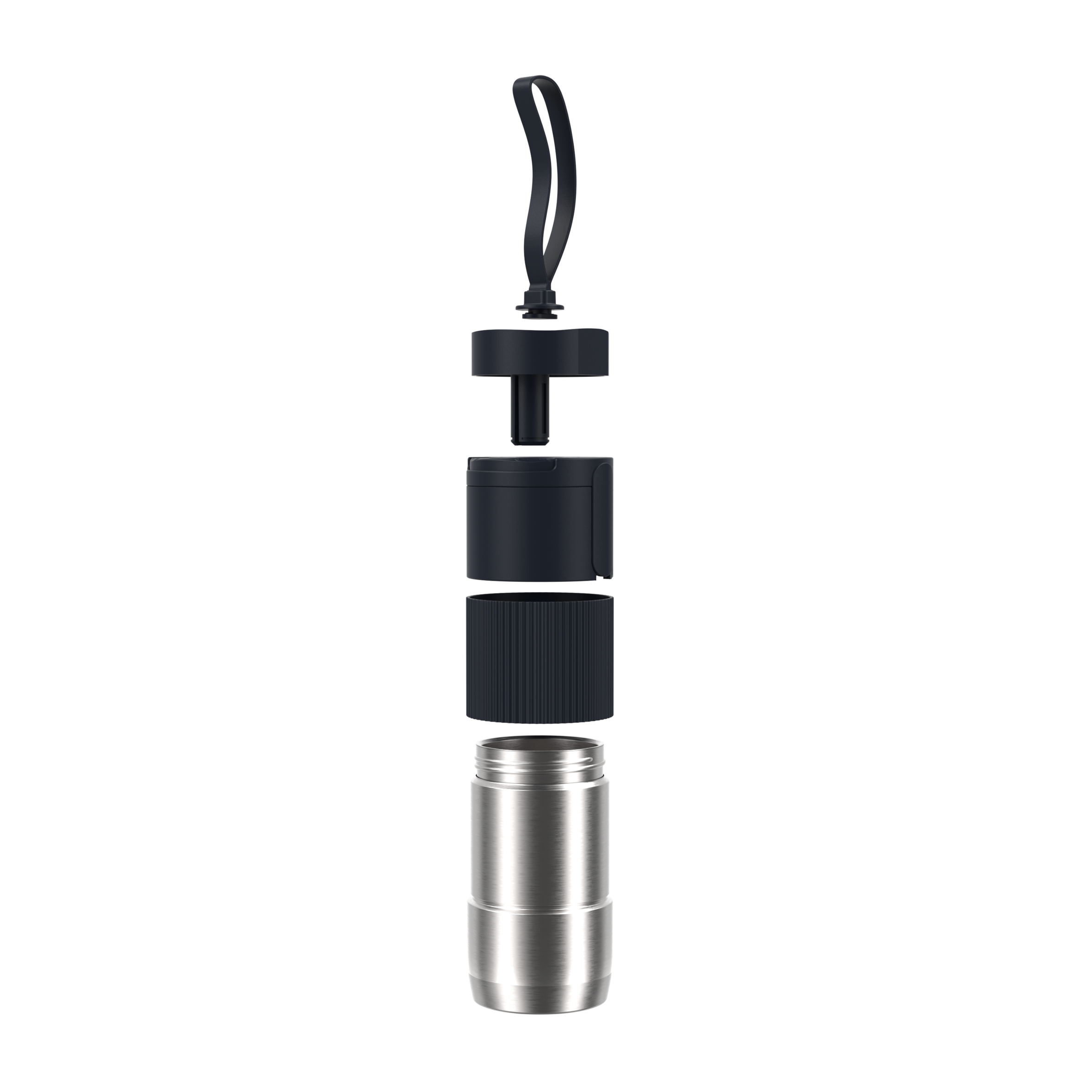 Utazóbögre Tefal beYou Flip N2190110 fekete 0,36l