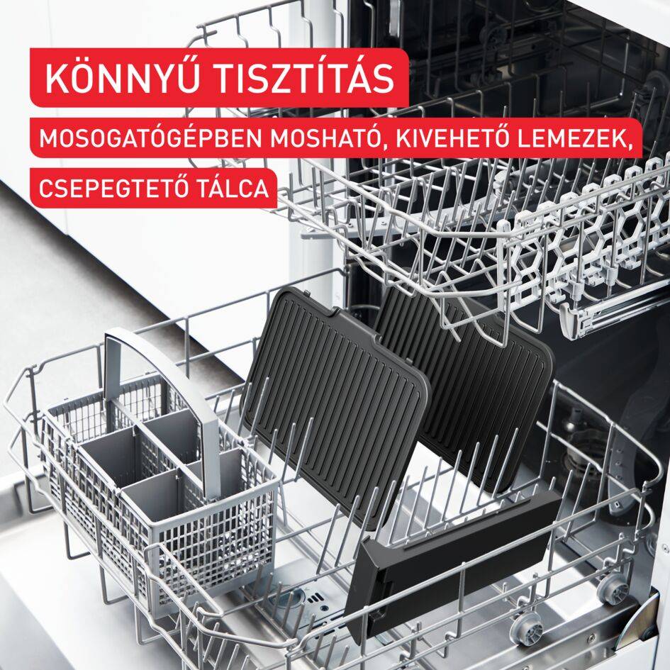 Kontakt grill Tefal SuperGrill 3 az 1-ben XL GC520DE0 Rozsdamentes acél