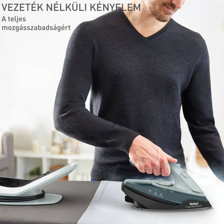 Vezeték nélküli gőzölős vasaló Tefal Freemove Power FV6670E0