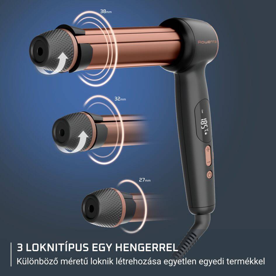 Hajsütővas Rowenta Twist Curl CF4620E0