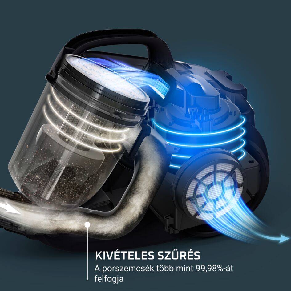 Porzsák nélküli porszívó SWIFT POWER CYCLONIC RO2913EA