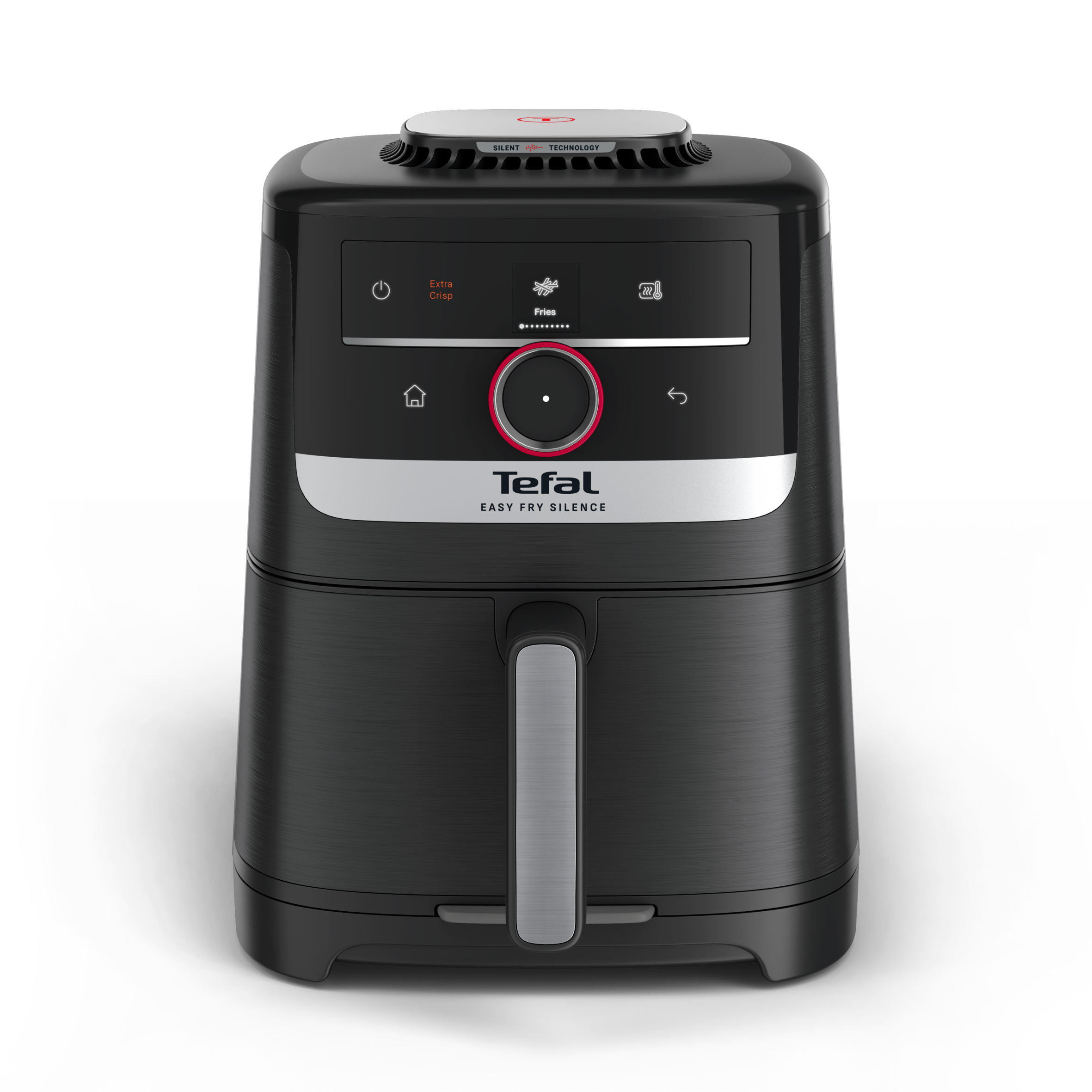 EY5728E1, Tefal Easy Fry Silence Smart csendes forrólevegős fritőz, 5 literes, fekete