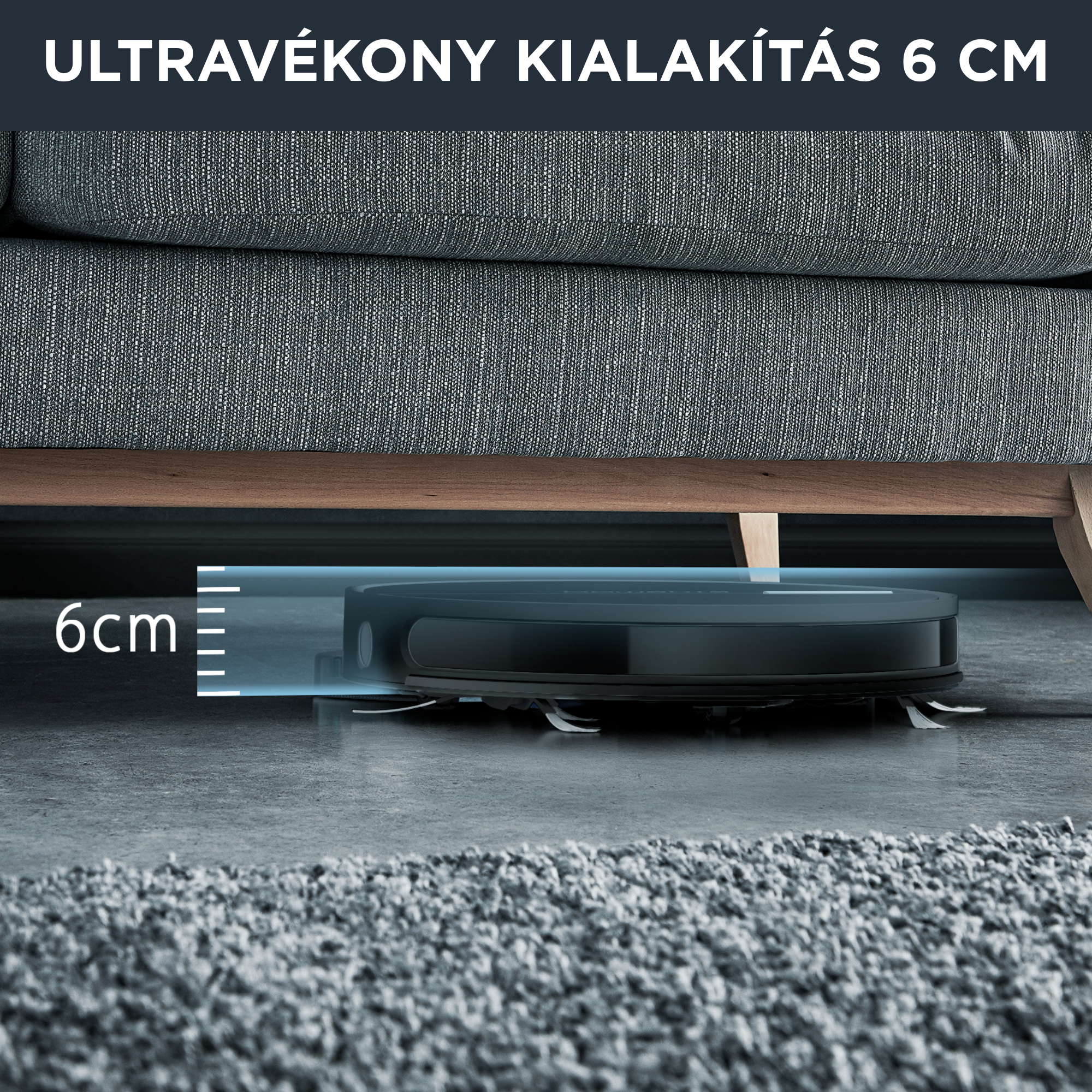 Robotporszívó Rowenta X-PLORER S60 Animal 4in1 6cm RR7455WH