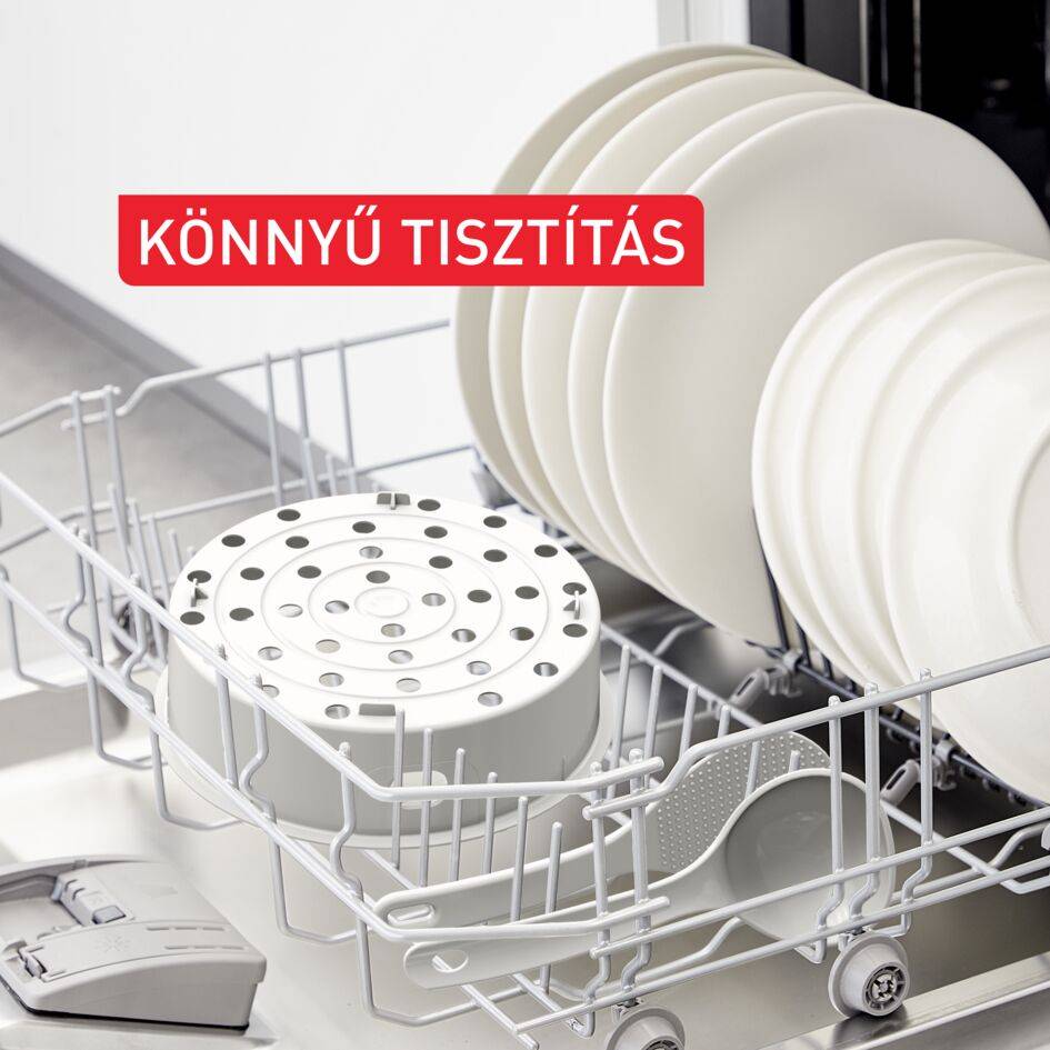 Tefal Simply Cook Plus multifunkciós elektromos főzőedény, ezüst/fehér, RK6221E1