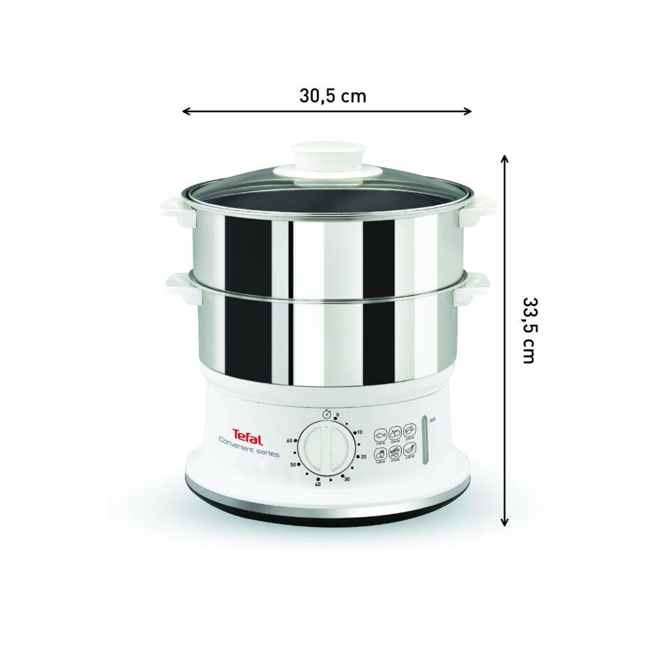 Tefal Convenient Ételpároló VC145130 Fehér
