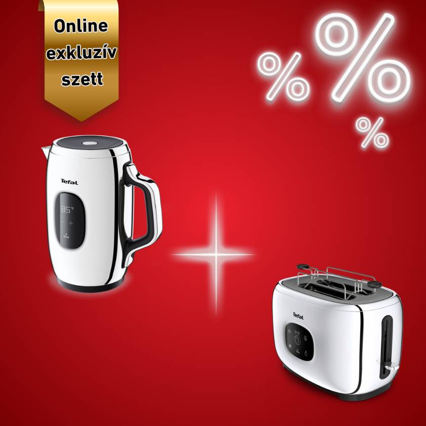 Reggeli készlet Tefal Majestuo kenyérpirító és vízforraló